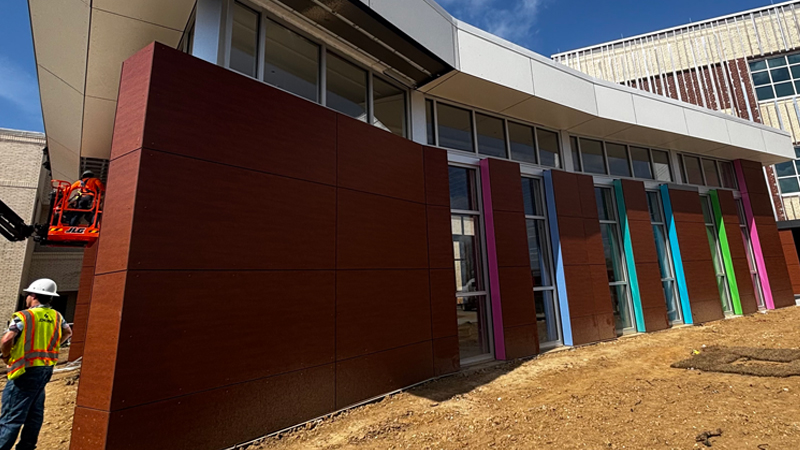 exterior of women's and children's hospital