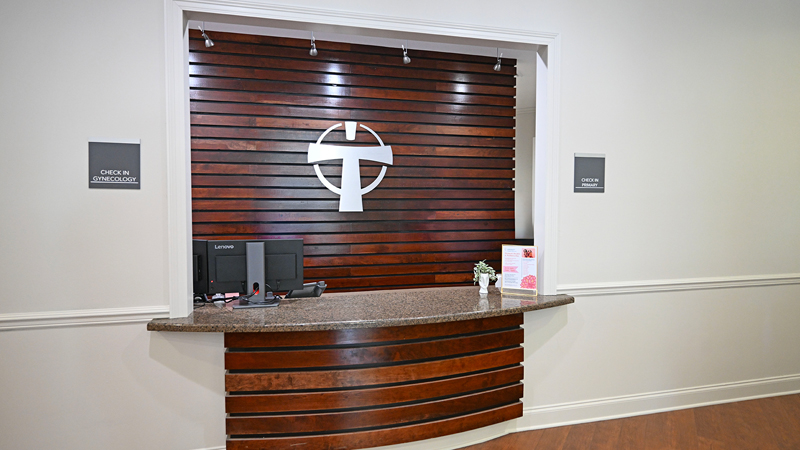 Our Lady of Lourdes Physician Group Women’s Wellness & Gynecology front desk