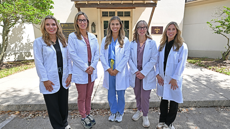 Our Lady of Lourdes Physician Group Women’s Wellness & Gynecology Patient Room Physician Group Photo