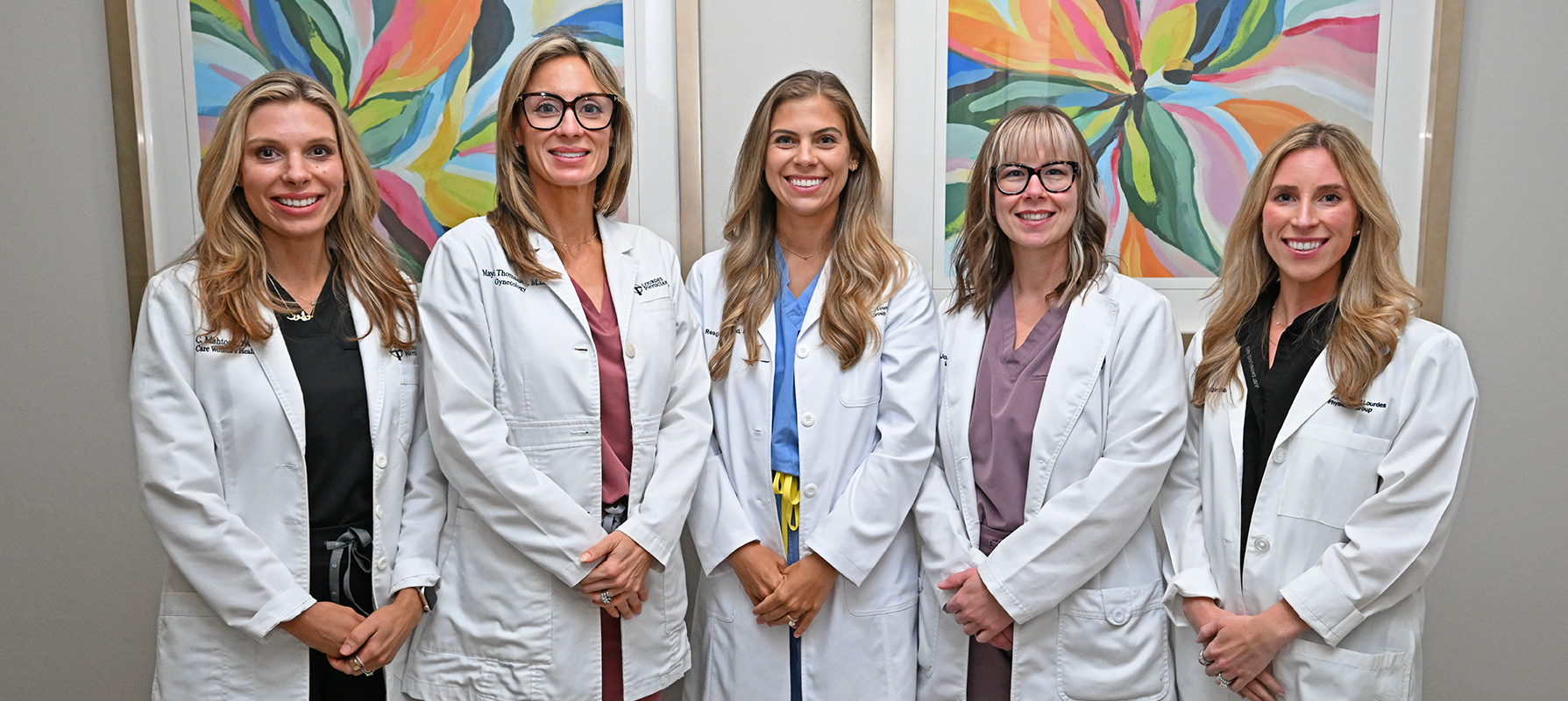 Our Lady of Lourdes Physician Group Women’s Wellness & Gynecology Patient Room Physician Group Photo