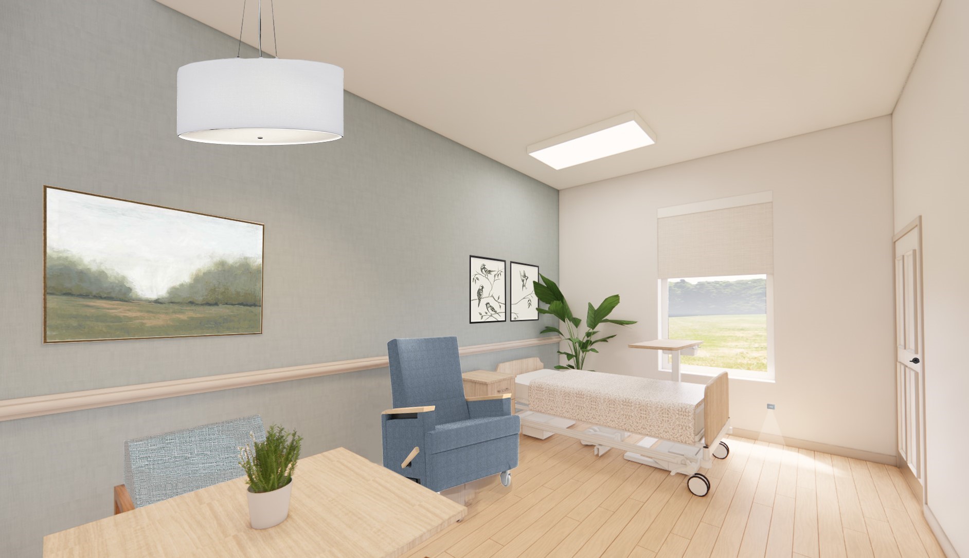 Ollie Steele Patient Room