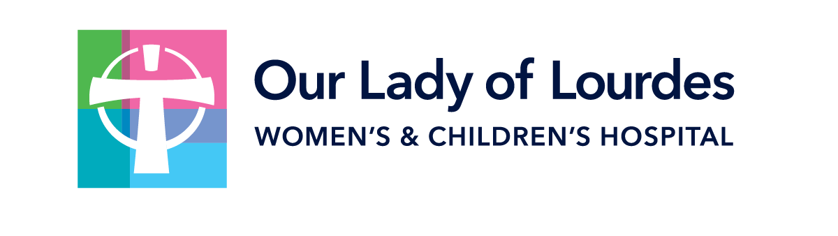 Our Lady of Lourdes Women's and Children's Hospital logo