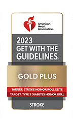 AHA Get with the Guidelines Gold Plus 2023