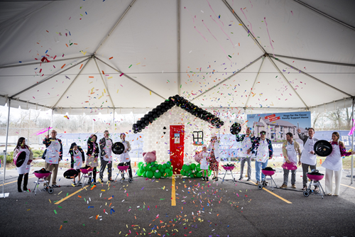 Hogs for the Cause Family Home Groundbreaking