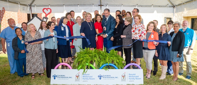 Ronald McDonald Family Room Ribbon Cutting